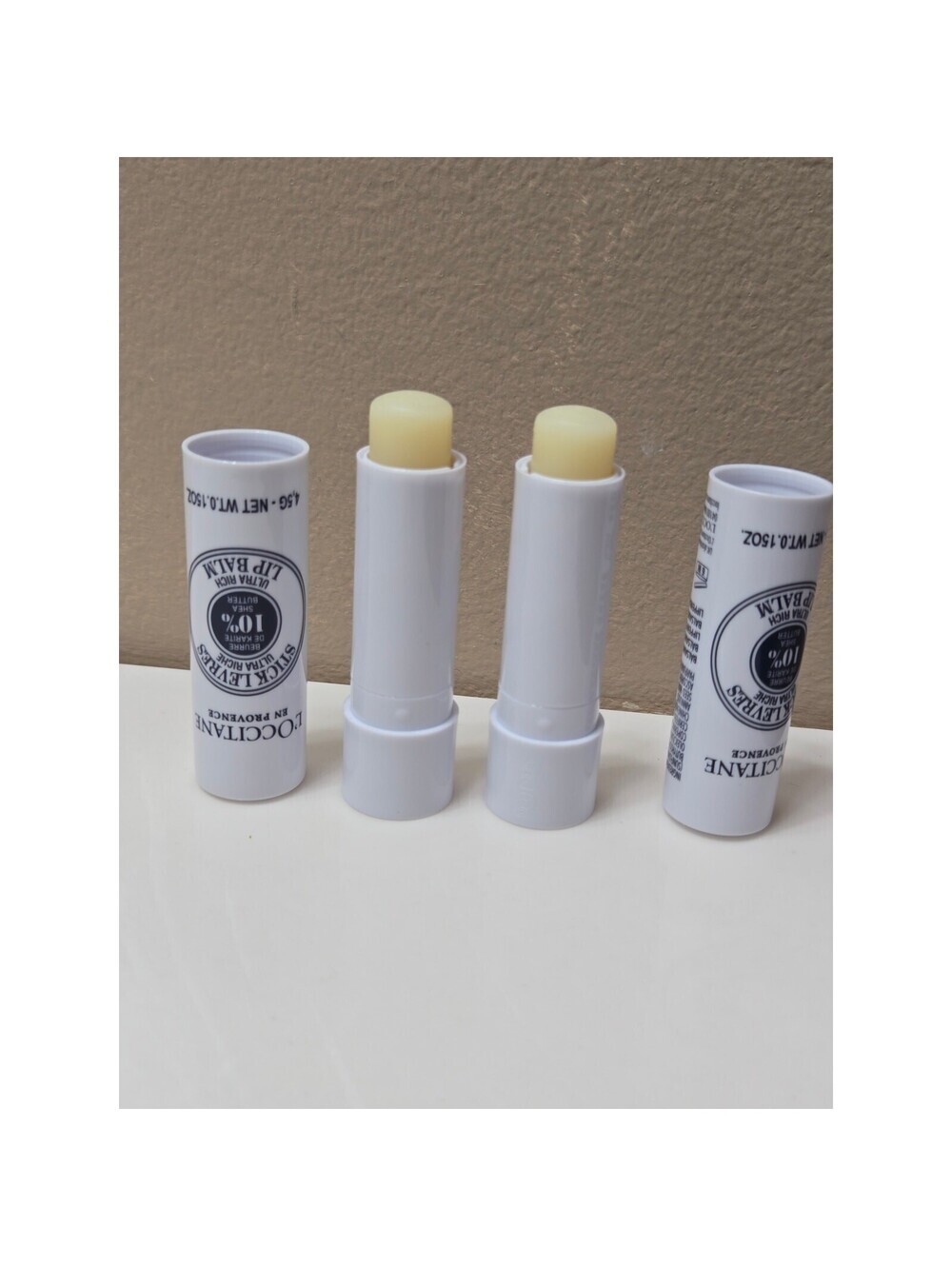 L'Occitane Stick Levres Ultra Rich Lip Balm Shea Butter Lip Treatment 2 Pack - Picture 2 of 2